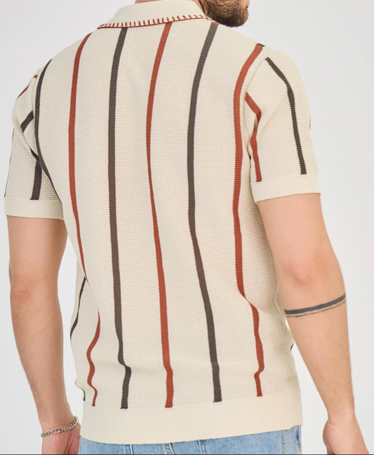 Refined Stripes Polo