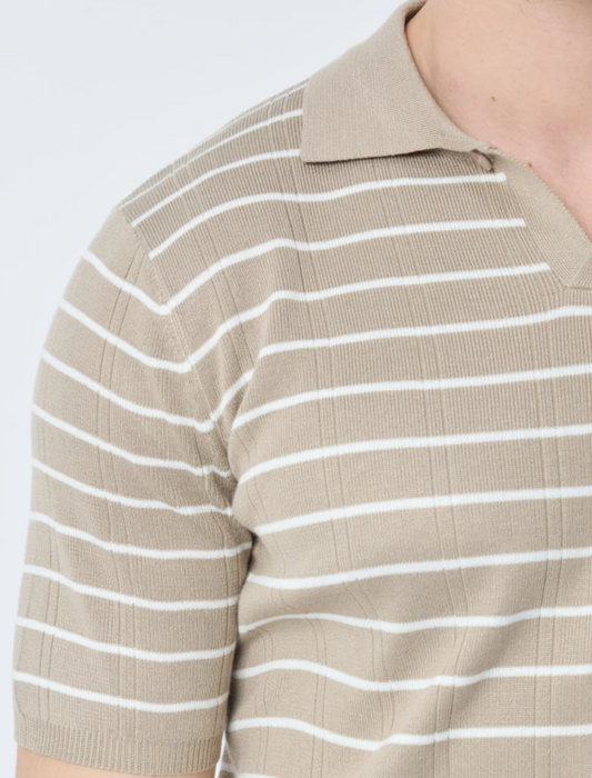 Verona Fine-Stripe Polo