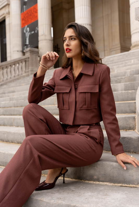 Tasca LA  Bordeaux Jacket